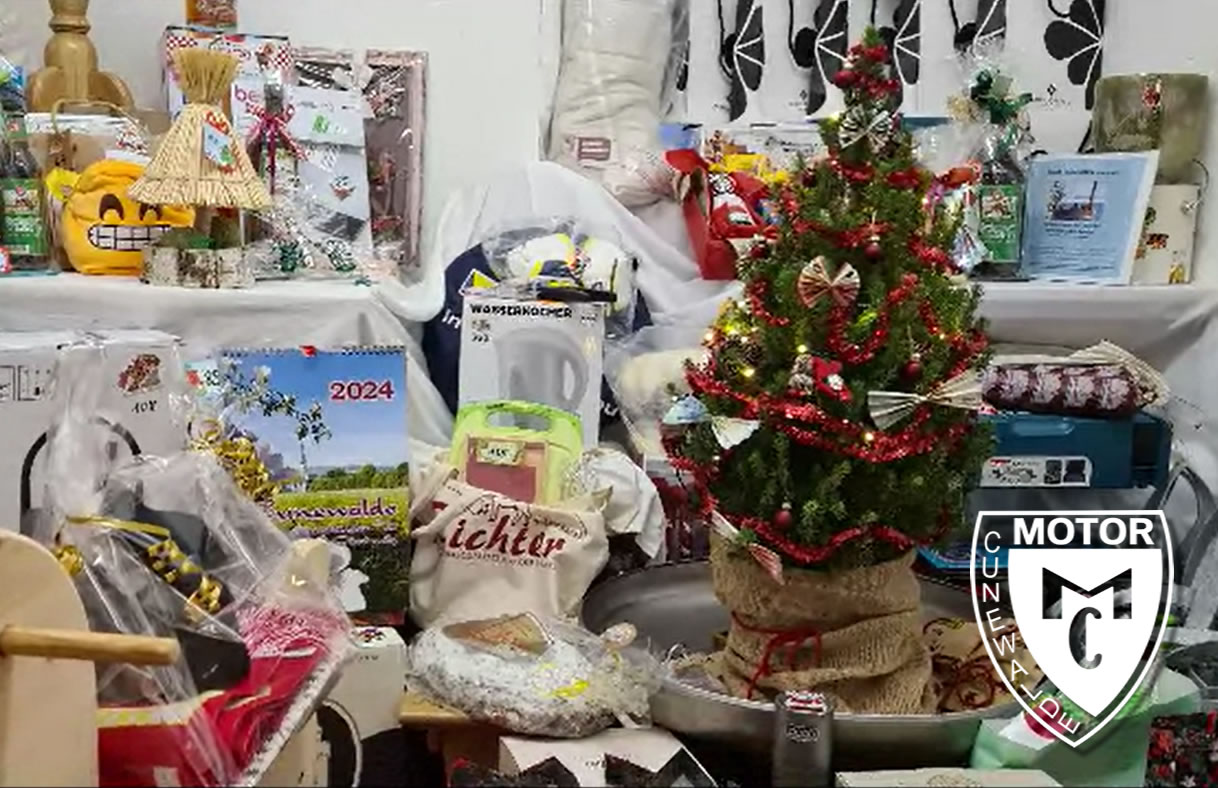 Gewinnerliste der Ziehung der Cunewalder Weihnachtslotterie 2023