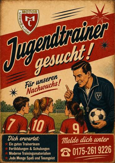 Trainer oder Trainerinnen für Cunewalder Fussball-Nachwuchs gesucht - Bild 1