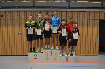 Tischtennis - Zweimal Gold bei Kreismeisterschaft des Nachwuchses - Bild 1